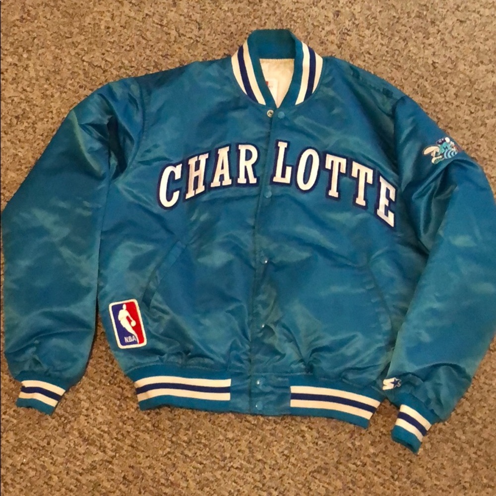 Authentics NBA Starter Jacket XL Charlotte Hornets